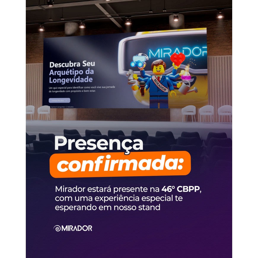 Mirador é patrocinadora do 46° Congresso Brasileiro de Previdência Privada