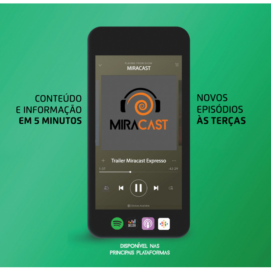 Mirador lança o Miracast, podcast com conteúdos sobre Previdência Complementar, Saúde, Seguros, Risco, Comunicação e Tecnologia