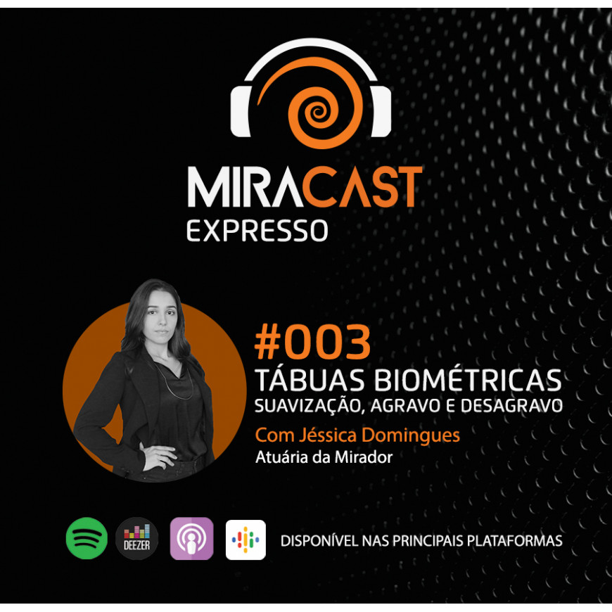 Miracast Expresso #003 - Tábuas biométricas: suavização, agravo e desagravo